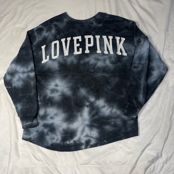 PINK Victoria's Secret Sweaters - PINK Victoria's Secret TIEDYE  Sweater